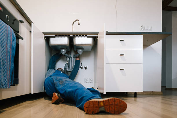 Professional Leak Detection technician working in Pilot Mountain, NC